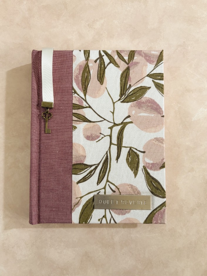 Sweet Abide Lined Journal | Lilac Chambray (5”x6.5”)