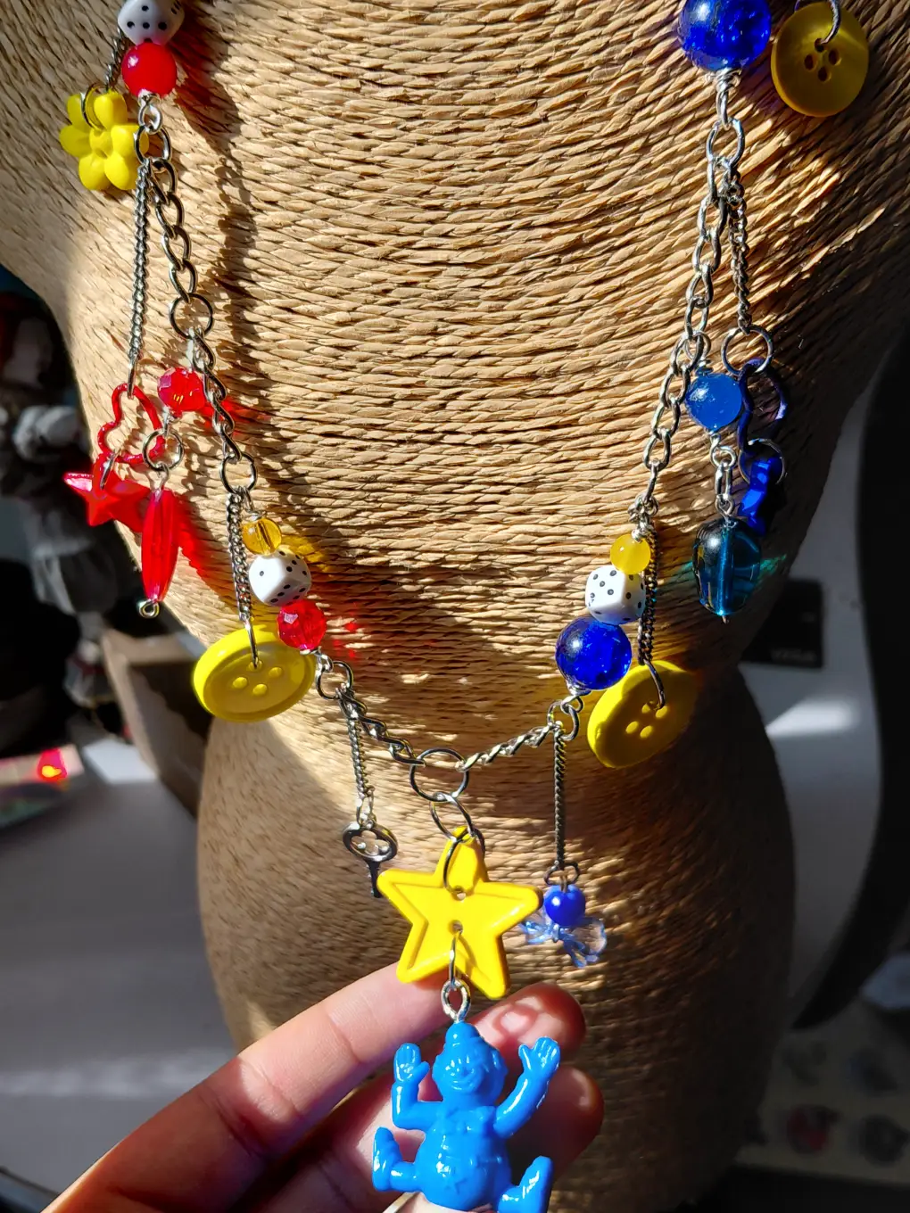 Clown Car Necklace by Tori Kendrick
