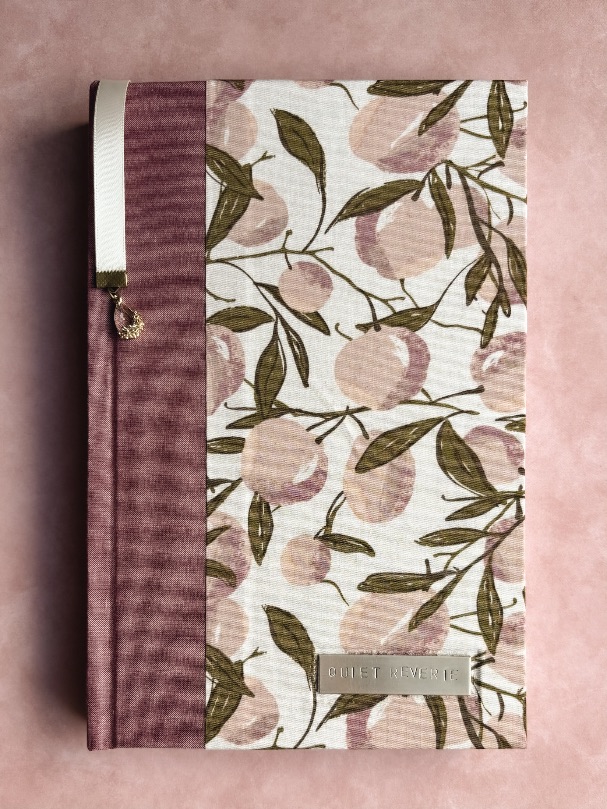 Sweet Abide Lined Journal | Lilac Chambray (5.75”x8.75”)