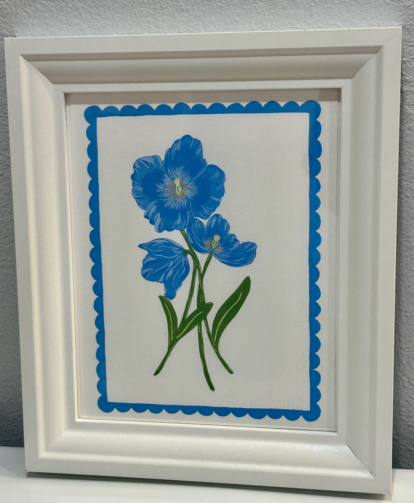 Blue Poppy Giclee Art Print