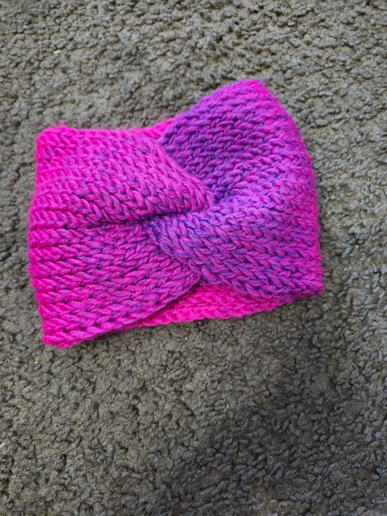 Loom Knitted Earwarmers