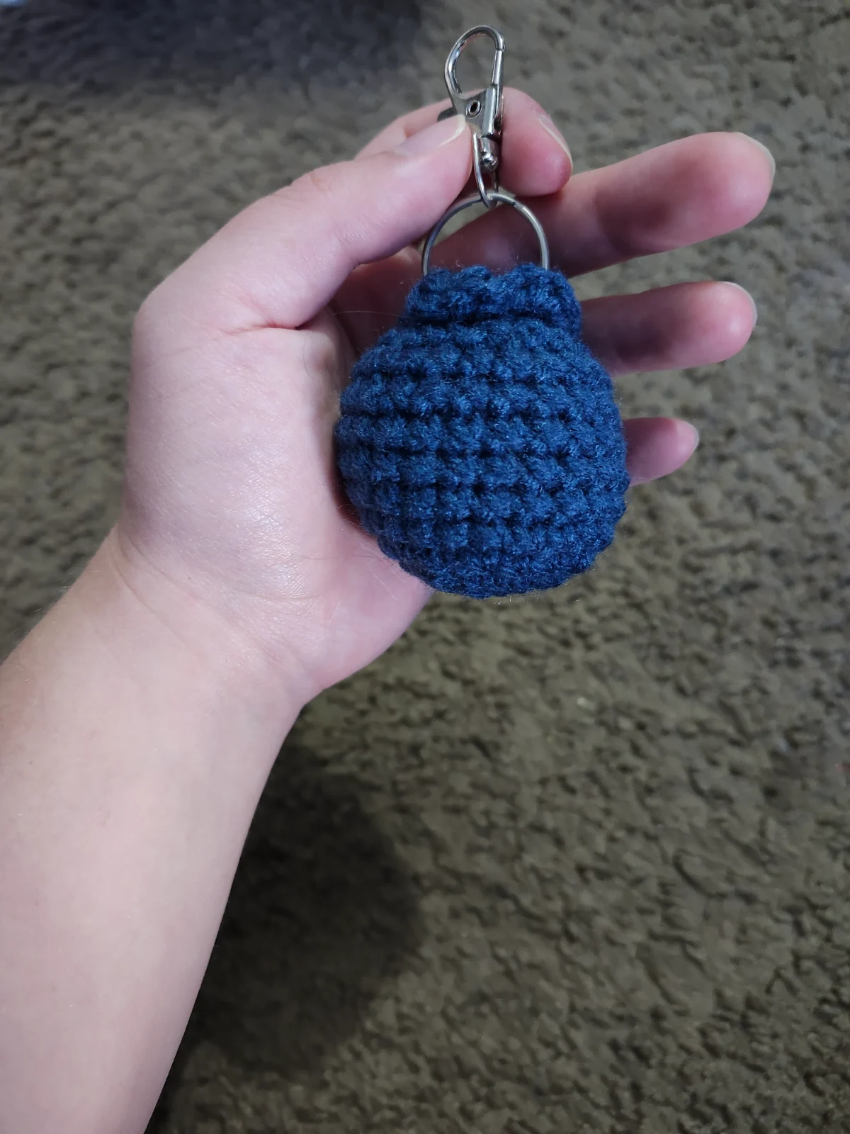 Blueberry Keychain