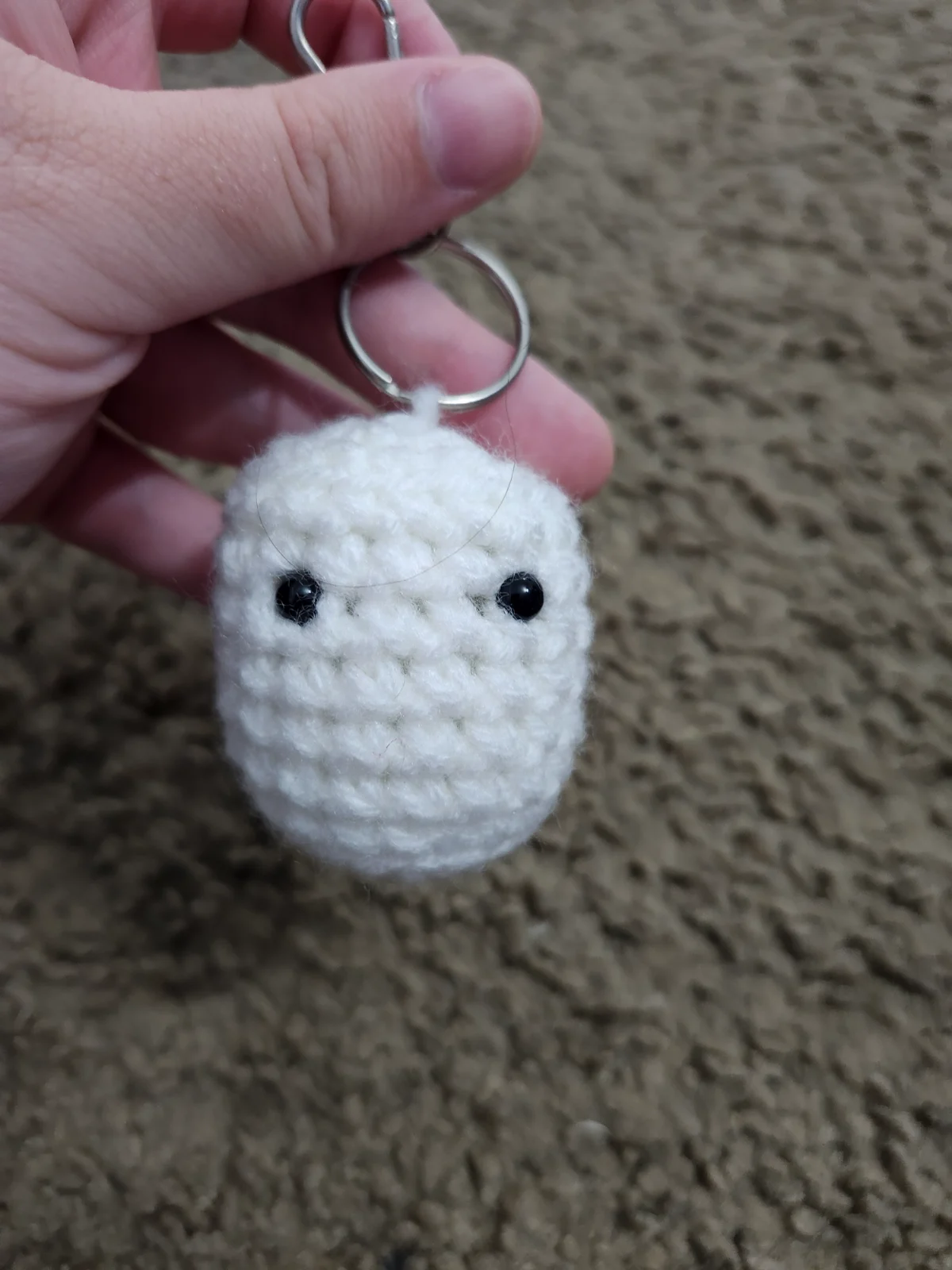 Marshmallow Keychain